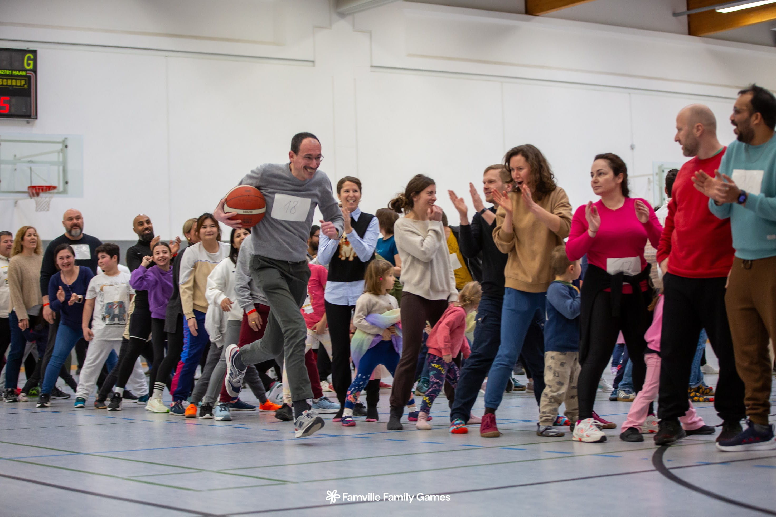 Family games moments